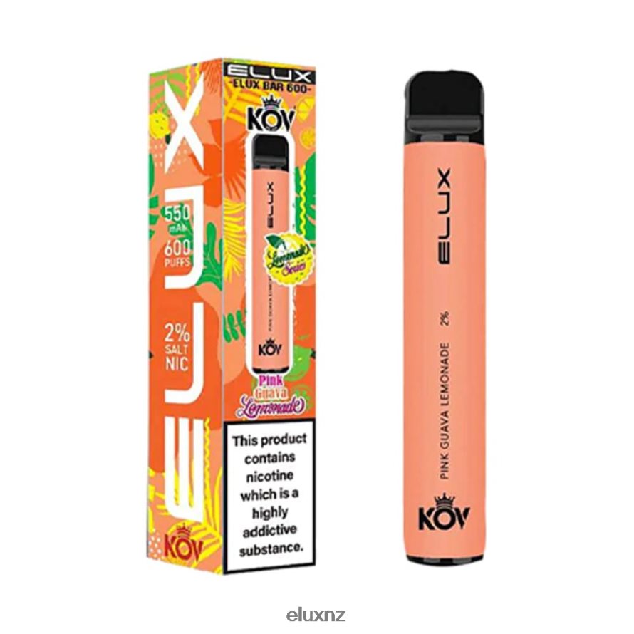 Elux Flavours - Elux Bar Lemonade Series Disposable Vape Pink Guava Lemonade TBNB84106