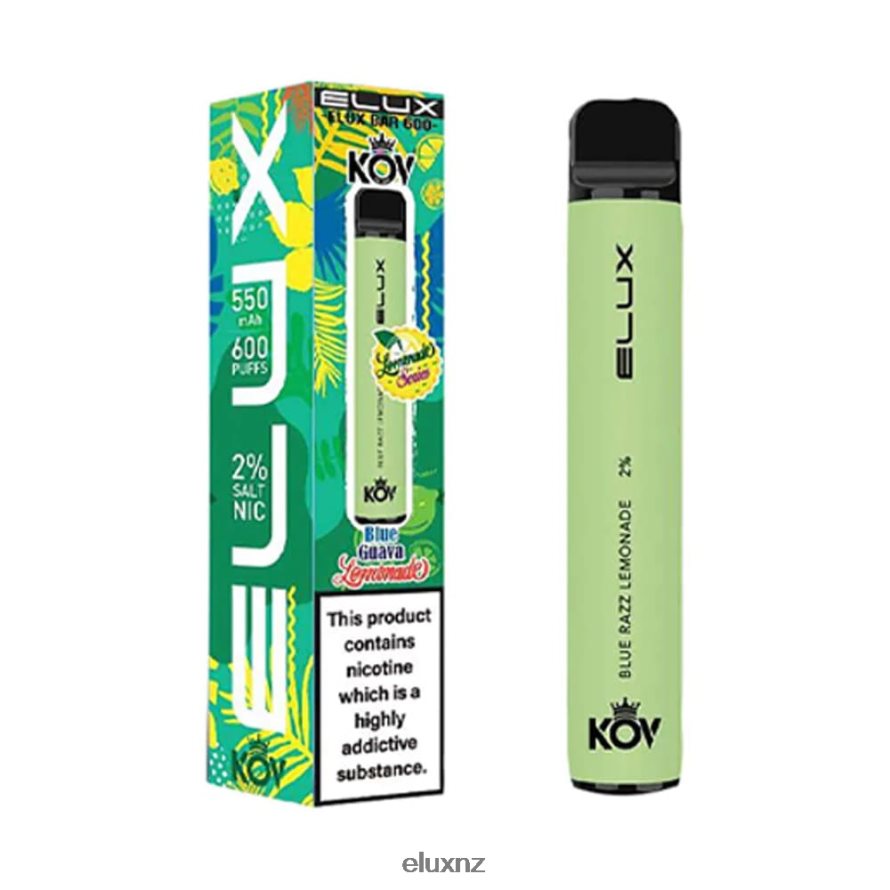 Elux Vape Flavours NZ - Elux Bar Lemonade Series Disposable Vape Blue Razz Lemonade TBNB849