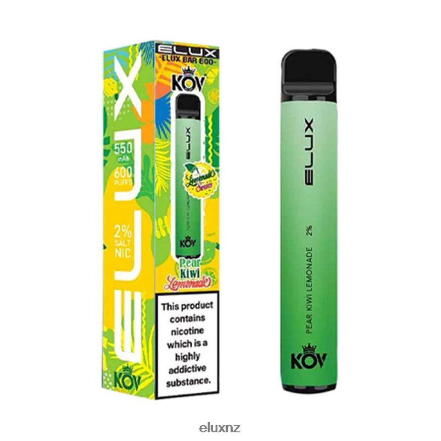 Elux Vape Flavours NZ - Elux Bar Lemonade Series Disposable Vape Pear Kiwi Lemonade TBNB8479