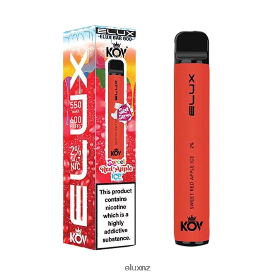 Elux Vape Near Me - Elux Bar Sweet Series Disposable Vape Sweet Red Apple Ice TBNB8411