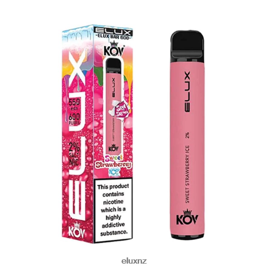 Elux Vape Price NZ - Elux Bar Sweet Series Disposable Vape Sweet Strawberry Ice TBNB84110