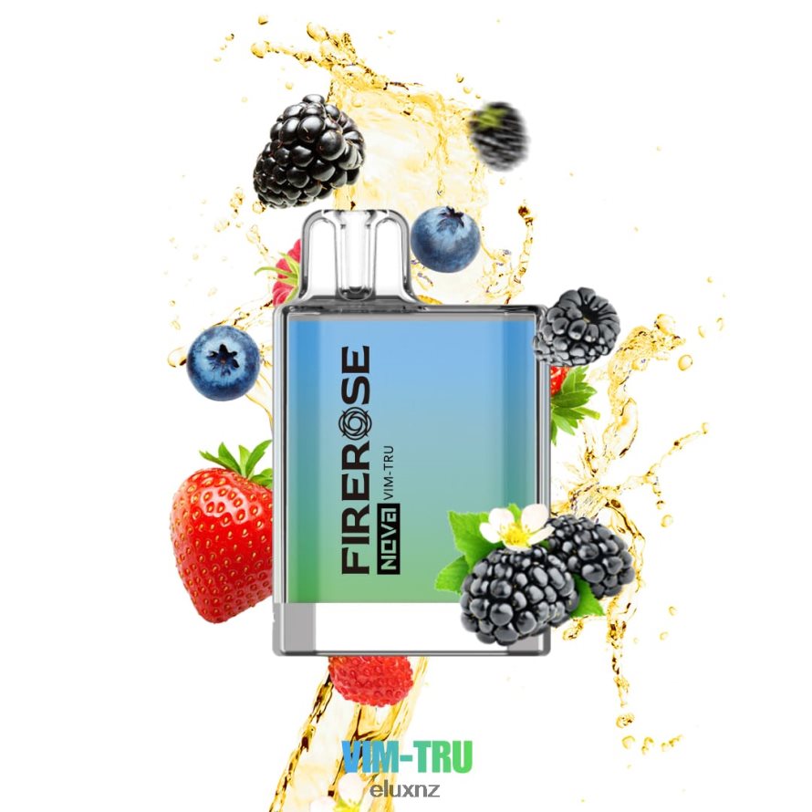 Elux Vape Flavours NZ - Elux Firerose Nova 600 Puffs Disposable Vape Vim Tru TBNB8419