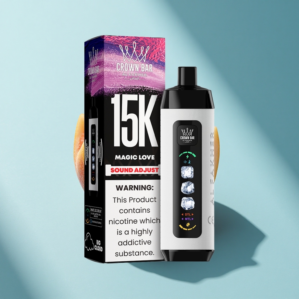 Al Fakher 15K Ice Adjust Clouds 22ML 850mAh Mesh Disposable Magic Love