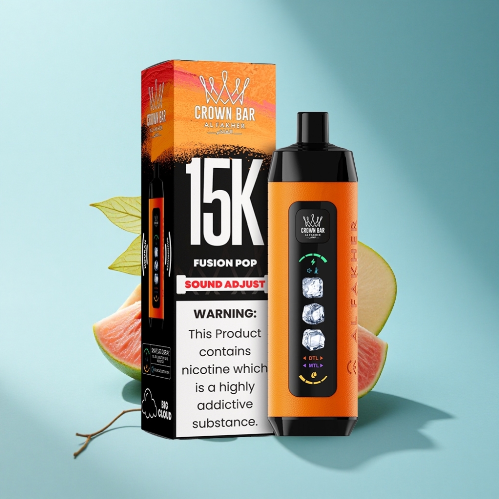 Al Fakher 15K Ice Adjust Clouds 22ml Mesh Disposable – Fusion Pop