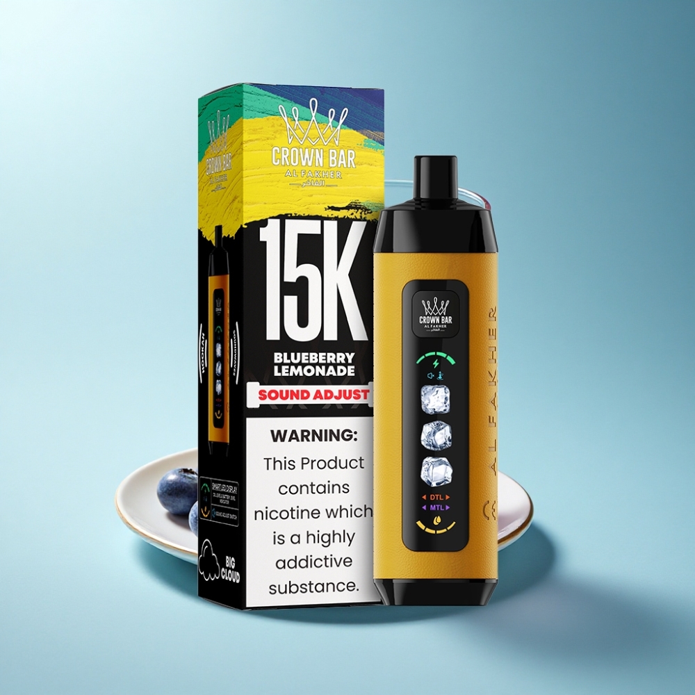 Al Fakher 15K Ice Adjust Clouds Disposable 22mL 5% Blueberry Lemonade