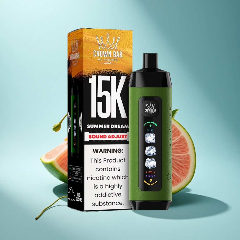 Al Fakher 15k Ice Adjust Clouds Summer Dream 22mL Mesh Disposable