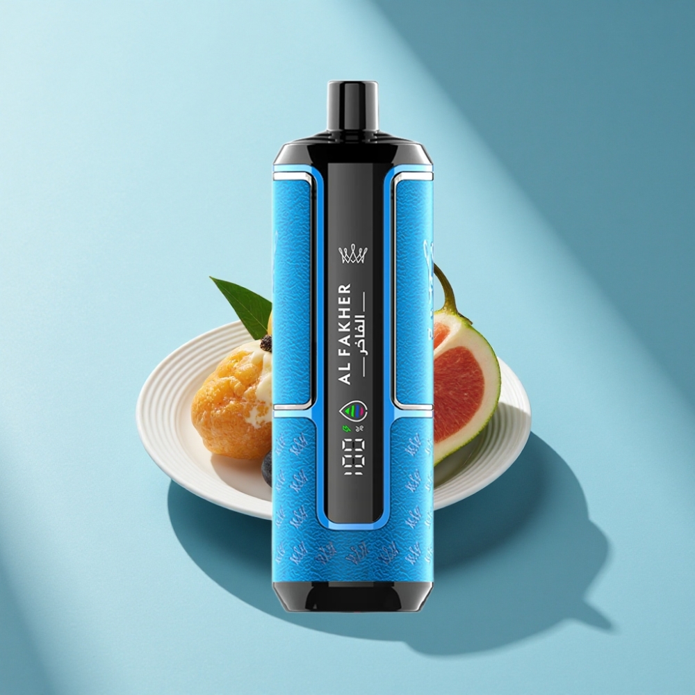 Al Fakher Crown Bar 15K Hypermax 22ml DTL Blue Ocean Disposable Vape