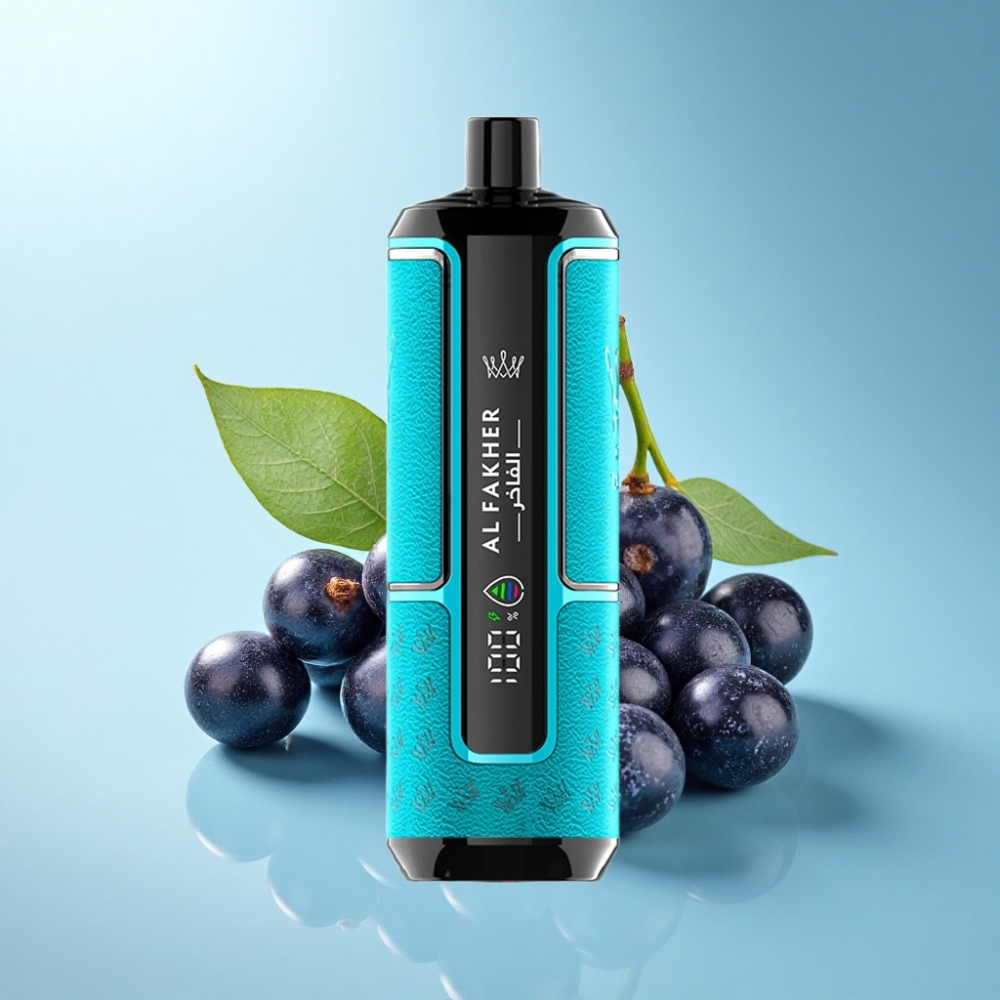 Al Fakher Crown Bar 15K Hypermax 22ml DTL Disposable Vape - Blackcurrant Ice