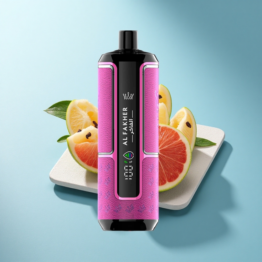 Al Fakher Crown Bar 15K Hypermax DTL 22ml Disposable Vape Kit Luch Ice