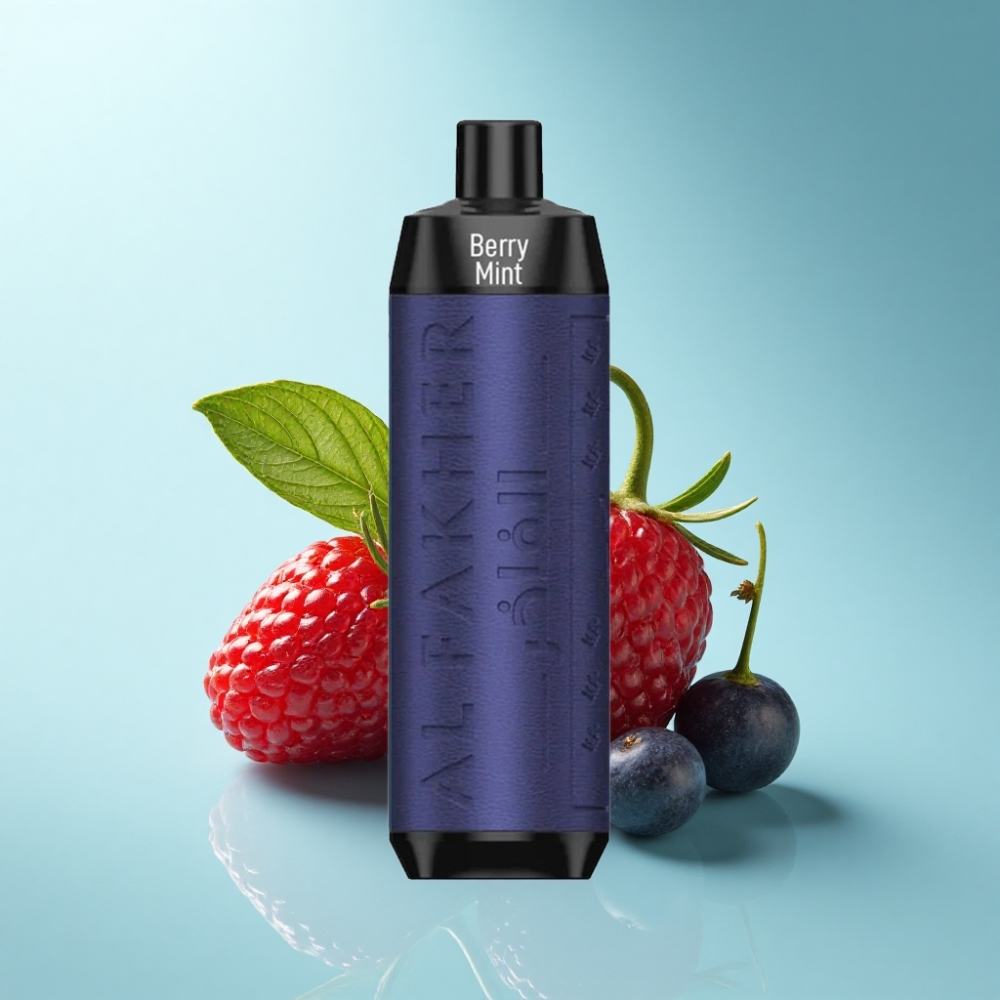 Al Fakher Crown Bar 8000 Crystal Berry Mint Disposable Vape – 18mL, 5mg, 600mAh