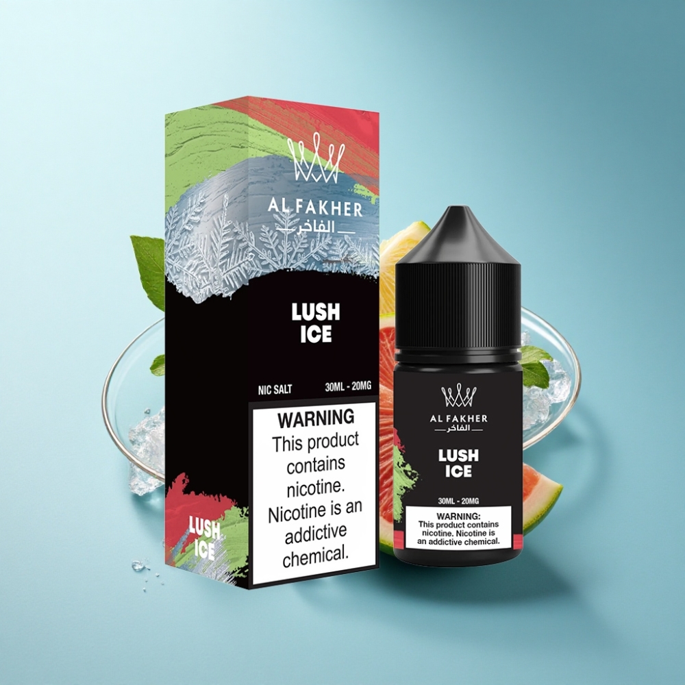 AL Fakher Nic Salt E-Liquid 30ml Lush Ice 20MG for Pod & Pen Kits