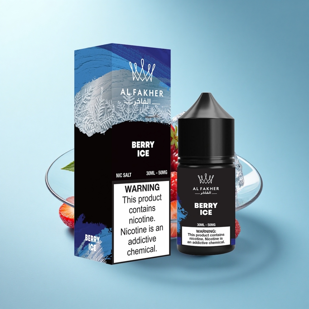 AL Fakher Nicotine Salt Berry Ice 50MG Pod E-Liquid 30ml