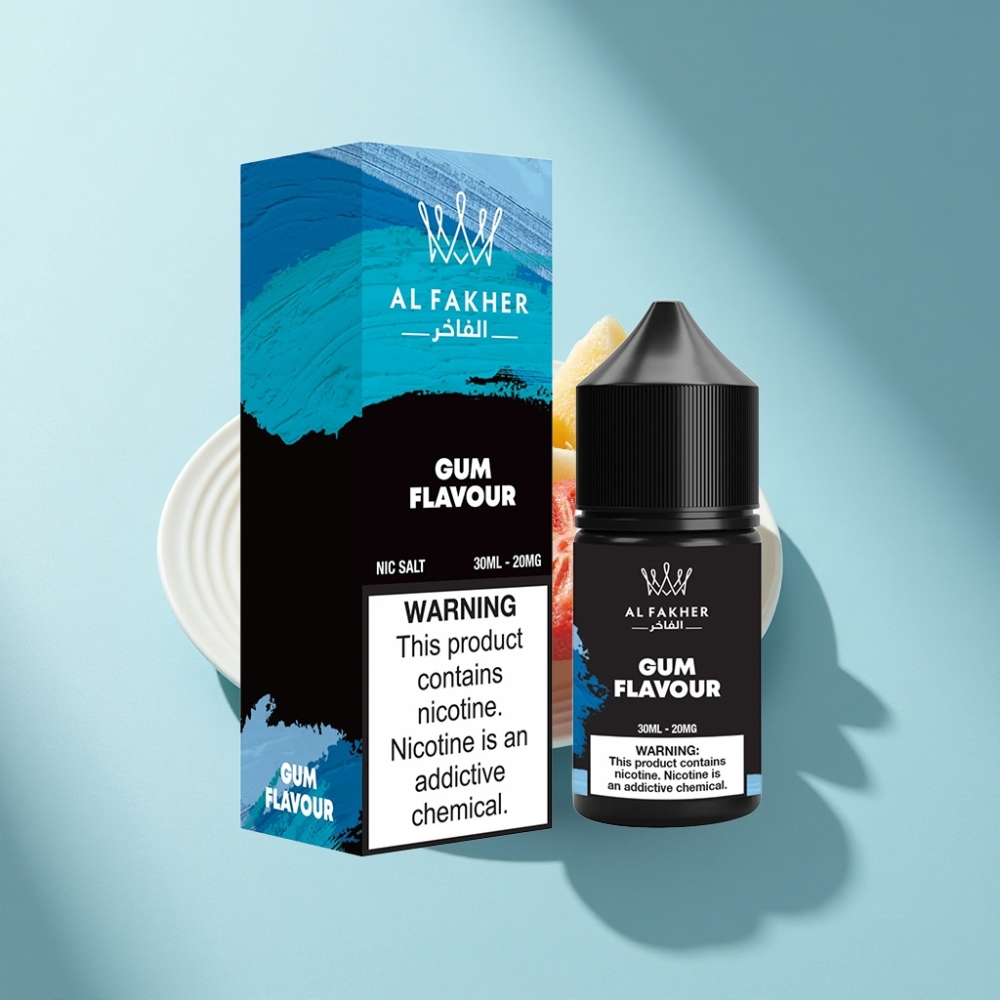 AL Fakher Nicotine Salt E-Liquid 30ml Gum Flavour Pod Vape Juice 20MG