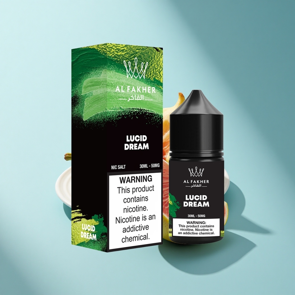 AL Fakher Nicotine Salt E-Liquid 50MG Lucid Dream 30ml Pod Vape Juice
