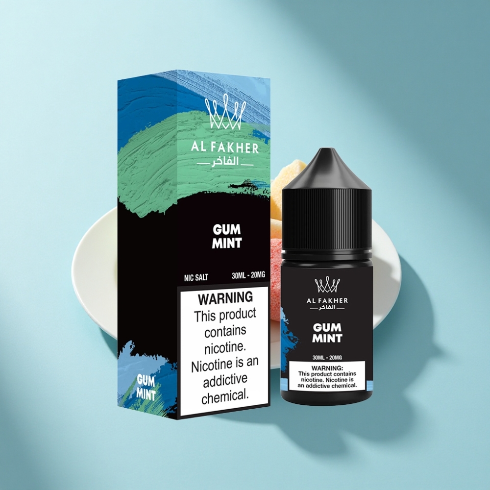AL Fakher Nicotine Salt Gum Mint 30ml Pod Vape Liquid 20MG