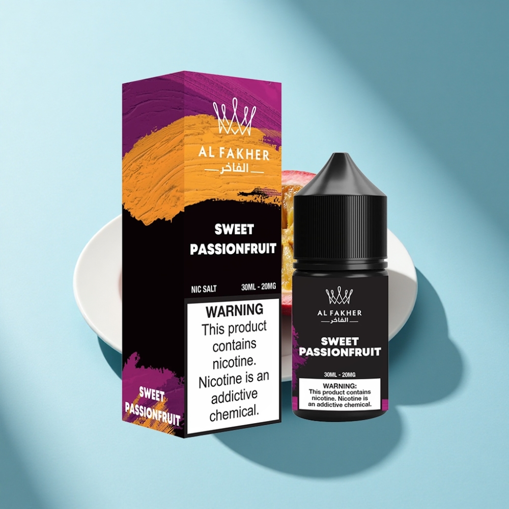 AL Fakher Nicotine Salt Sweet Passionfruit 30ml Pod Vape Liquid 20MG