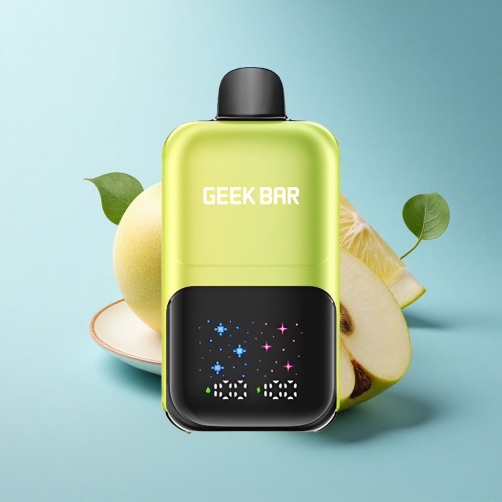 GEEK BAR 2GO 50000 Puffs Sour Apple Ice Dual Tank Rechargeable Disposable Vape