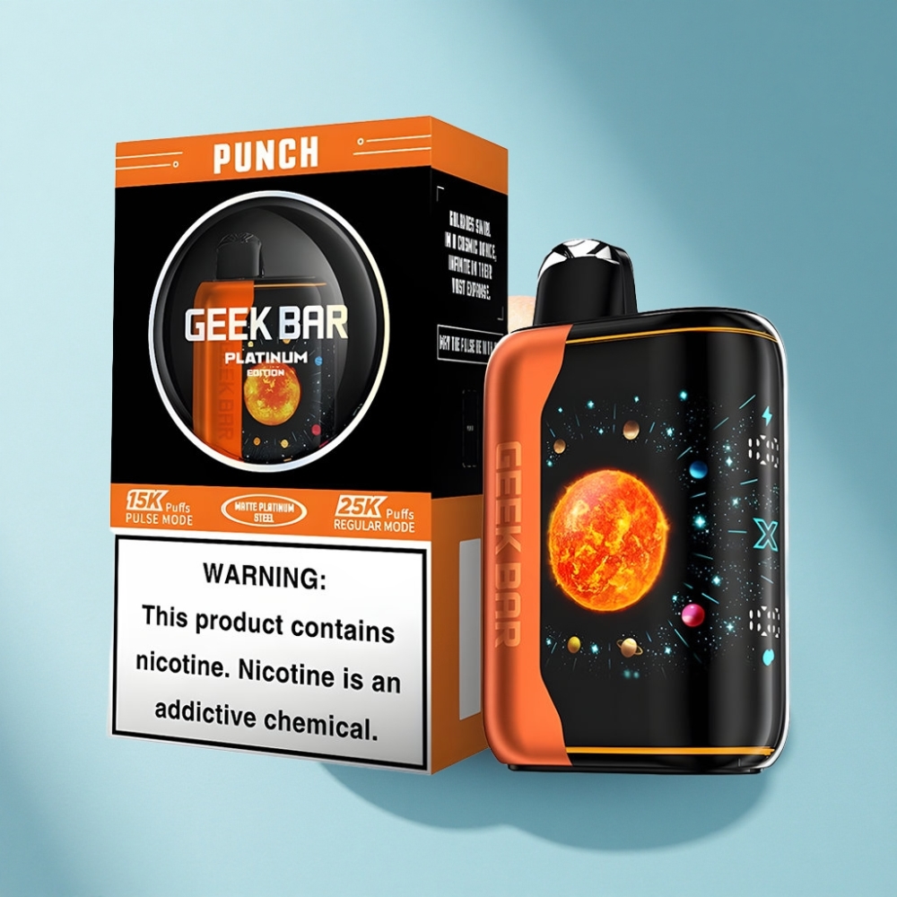 GEEK BAR Platinum 25000 Puffs Punch Disposable Vape USB-C Dual Mesh