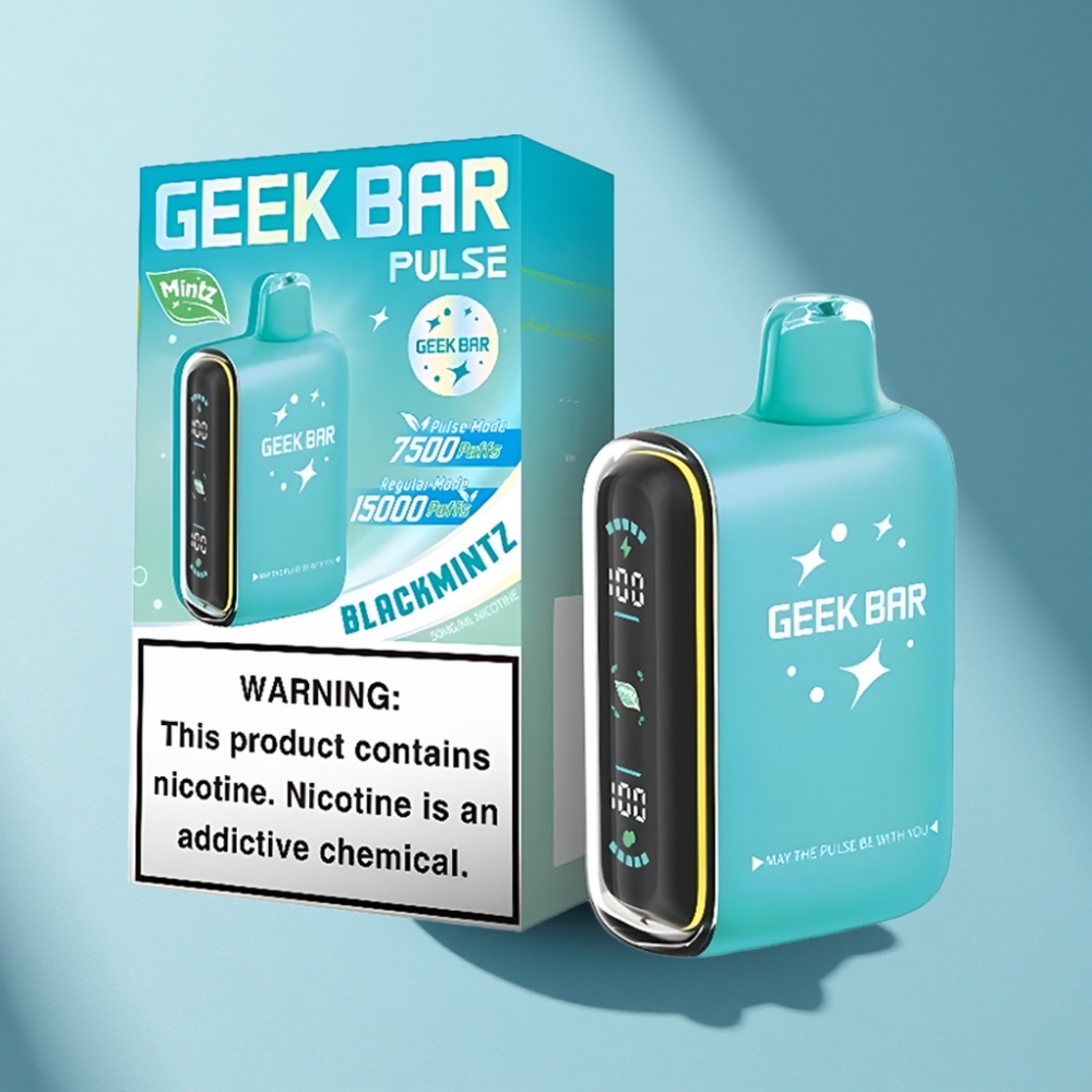 Geek Bar Pulse 15000 Puffs 16ML 5% Mintz Edition Disposable Vape