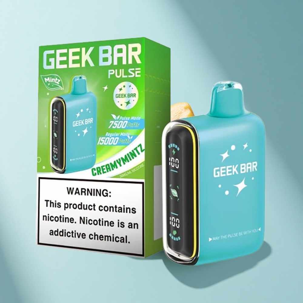 Geek Bar Pulse 15000 Puffs 16ML 5% Mintz Edition Disposable Vape