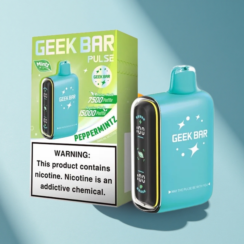 Geek Bar Pulse 15000 Puffs 16ML 5% Mintz Edition Disposable Vape