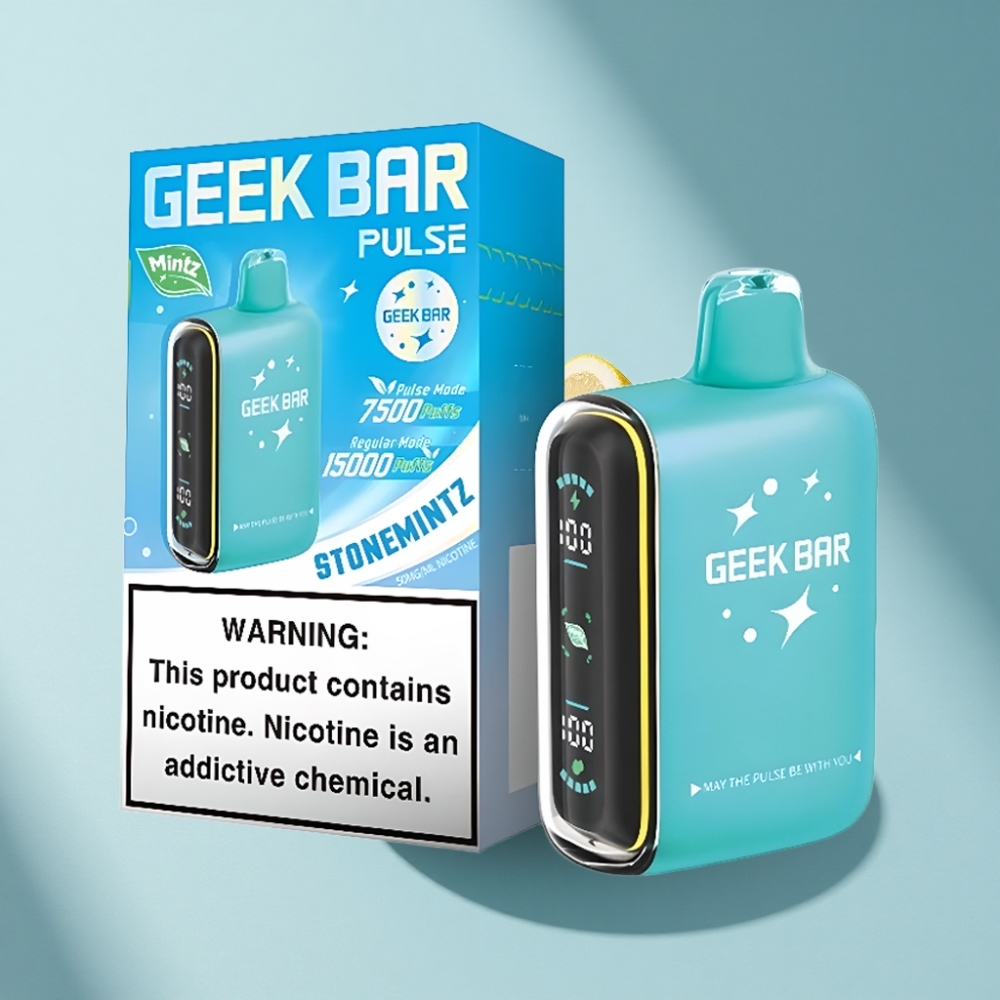 Geek Bar Pulse 15000 Puffs 16ML 5% Mintz Edition Disposable Vape