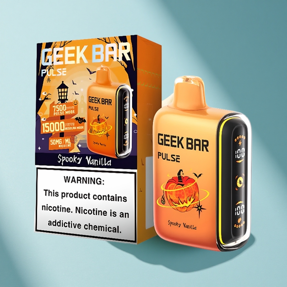 Geek Bar Pulse 15000 Puffs 16ML 5% USB-C Disposable Vape Halloween Edition