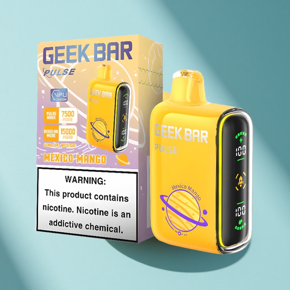 Geek Bar Pulse 15000 Puffs 16ML 5% USB-C Disposable Vape Planet Edition