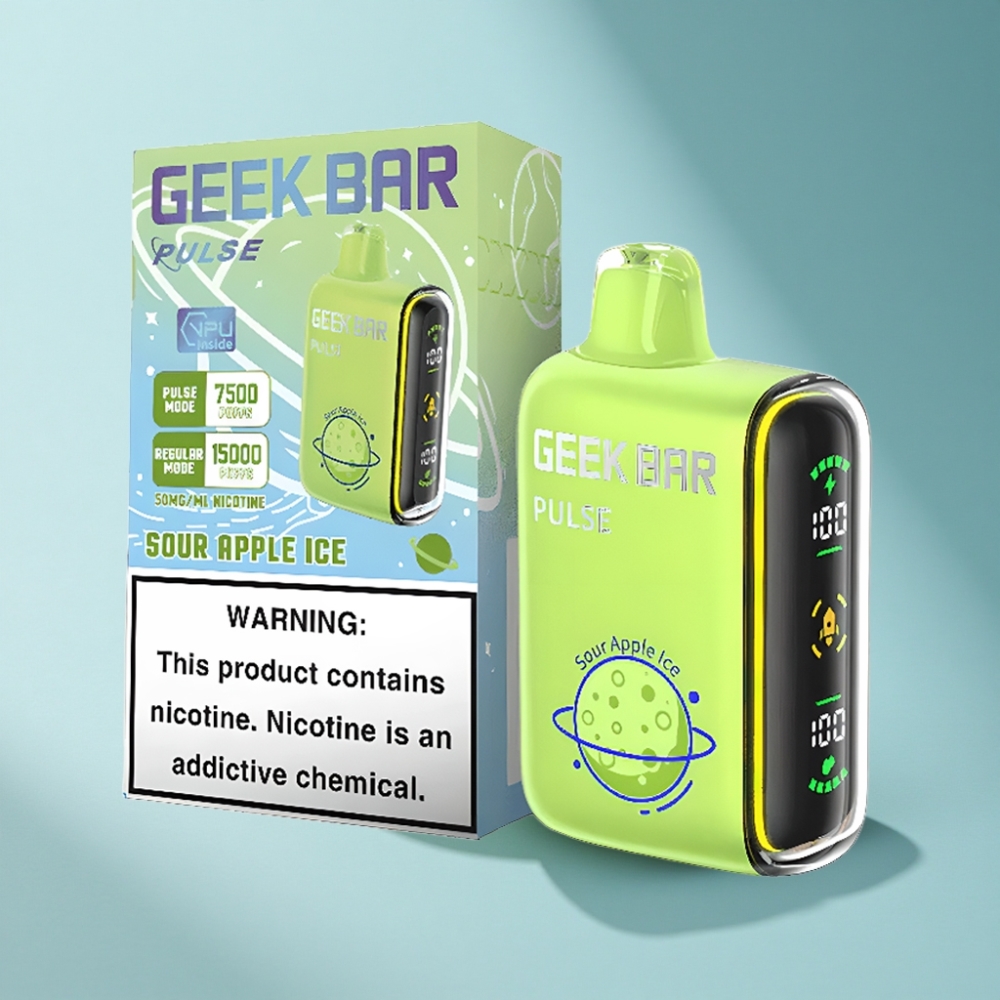 Geek Bar Pulse 15000 Puffs 16ML 5% USB-C Disposable Vape Planet Edition