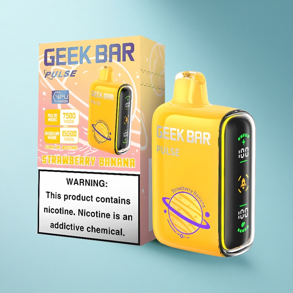 Geek Bar Pulse 15000 Puffs 16ML 5% USB-C Disposable Vape Planet Edition