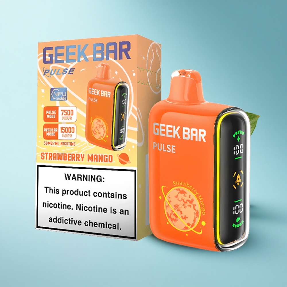 Geek Bar Pulse 15000 Puffs 16ML 5% USB-C Disposable Vape Planet Edition