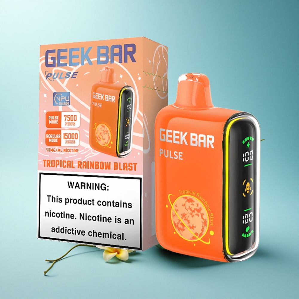 Geek Bar Pulse 15000 Puffs 16ML 5% USB-C Disposable Vape Planet Edition