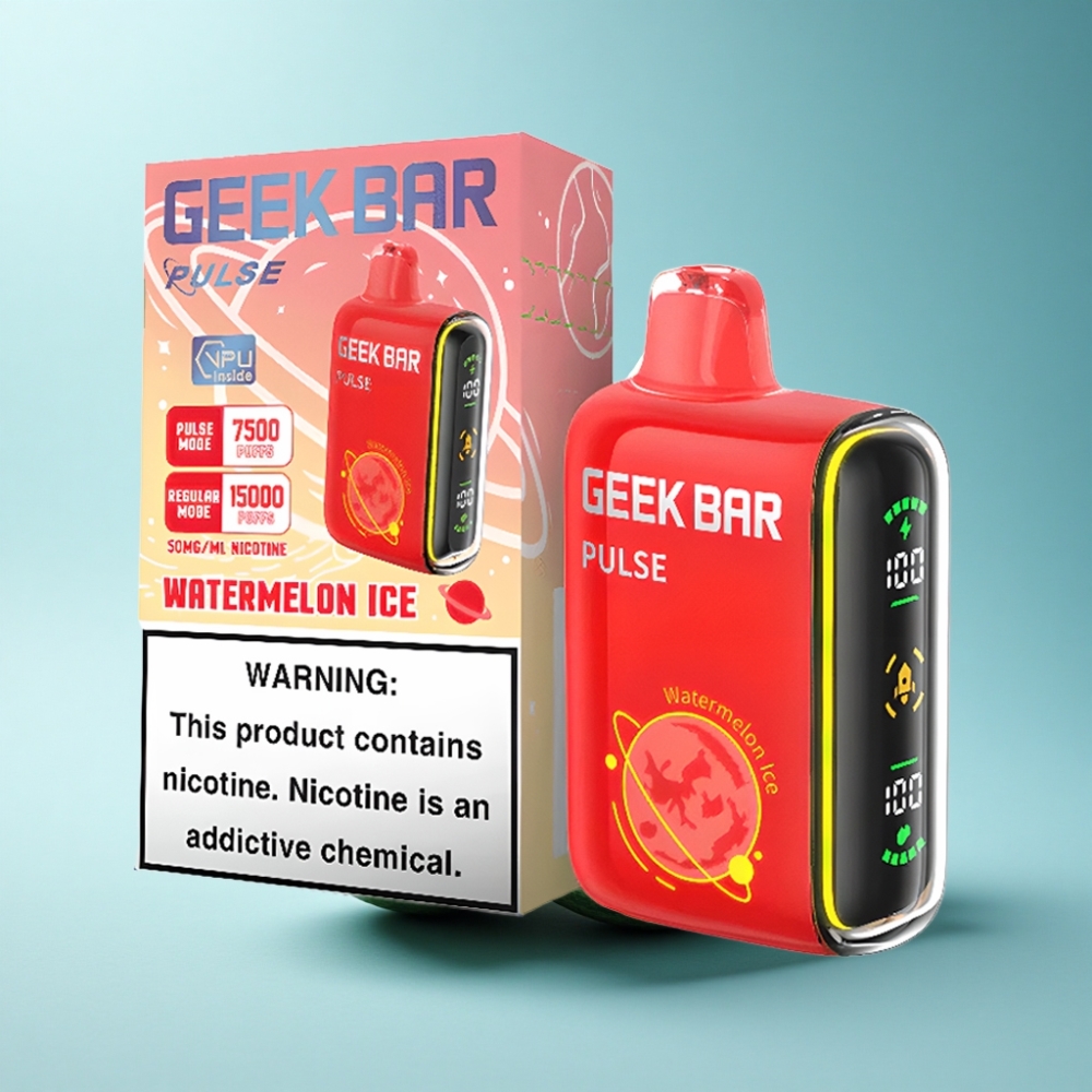 Geek Bar Pulse 15000 Puffs 16ML 5% USB-C Disposable Vape Planet Edition