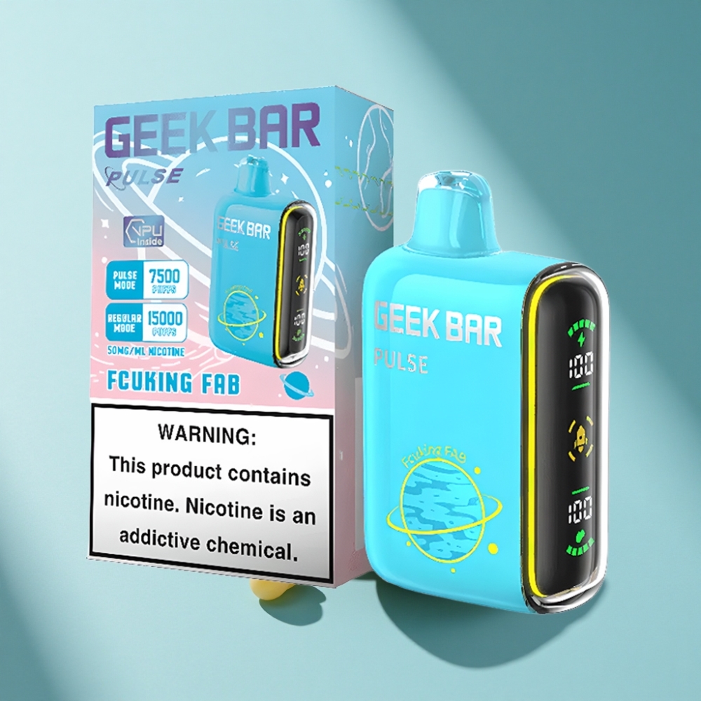 Geek Bar Pulse 15000 Puffs 16ML 5% USB-C Disposable Vape Planet Edition