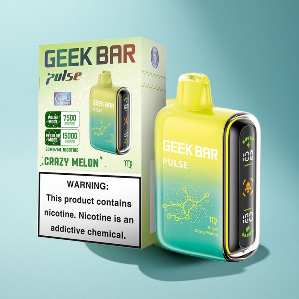 Geek Bar Pulse 15000 Puffs 16ML 5% USB-C Disposable Vape Zodiac Edition