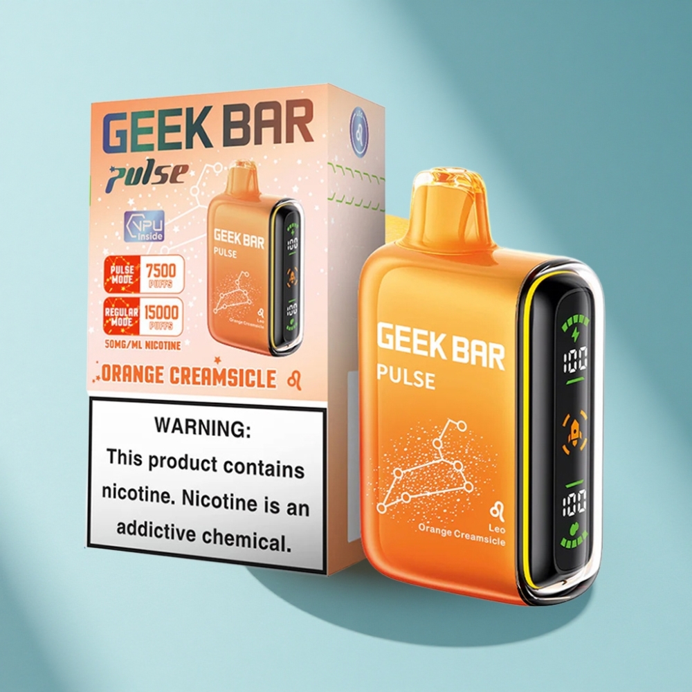 Geek Bar Pulse 15000 Puffs 16ML 5% USB-C Disposable Vape Zodiac Edition