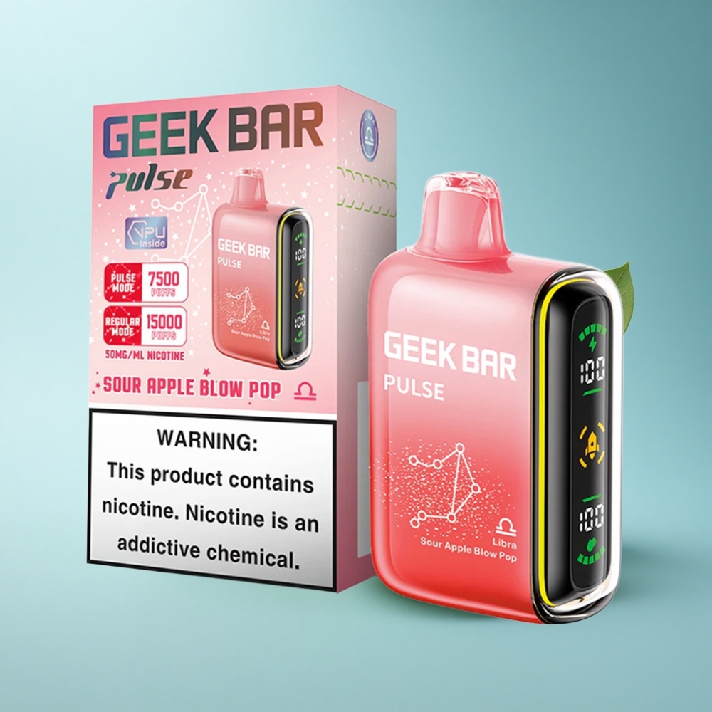 Geek Bar Pulse 15000 Puffs 16ML 5% USB-C Disposable Vape Zodiac Edition