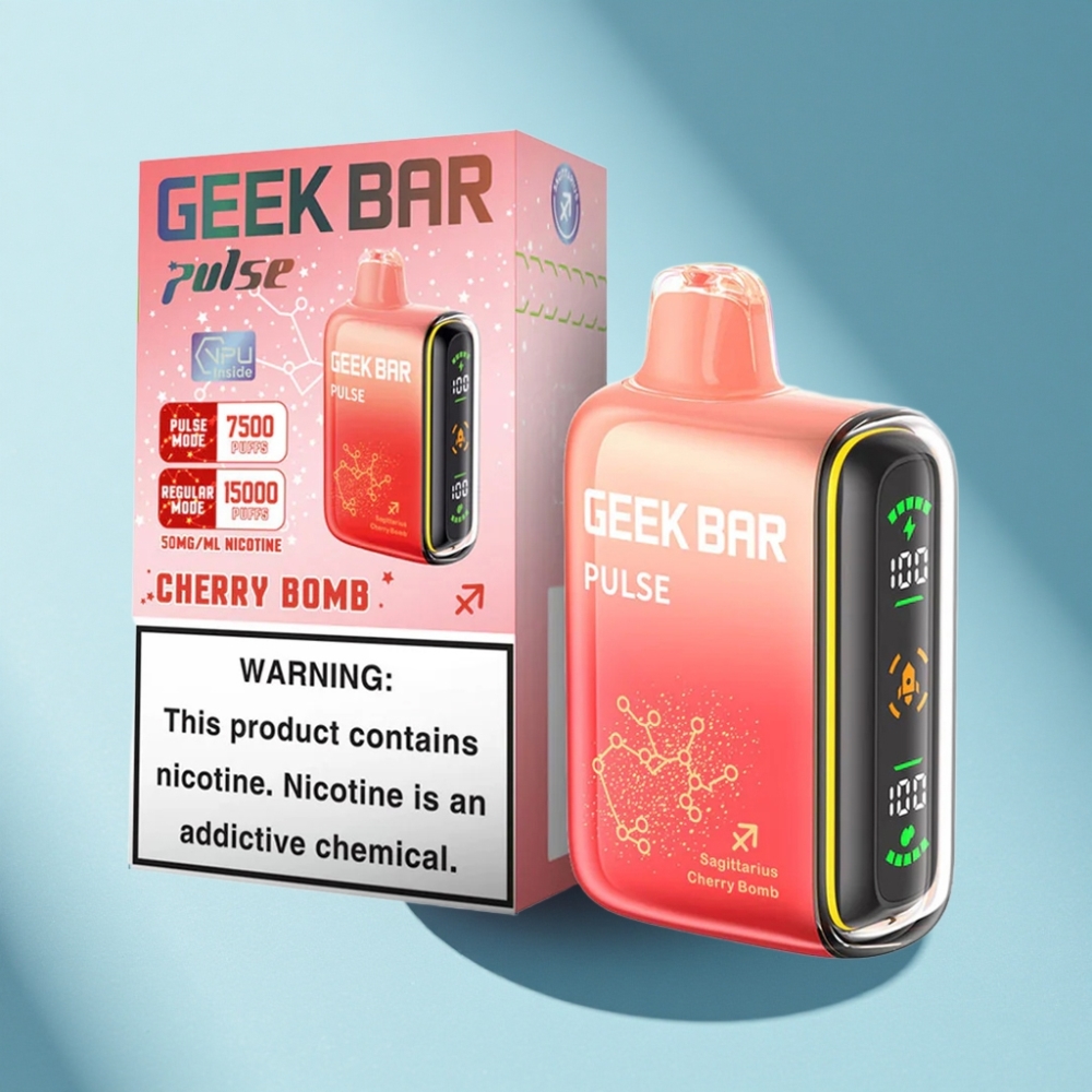 Geek Bar Pulse 15000 Puffs 16ML 5% USB-C Disposable Vape Zodiac Edition