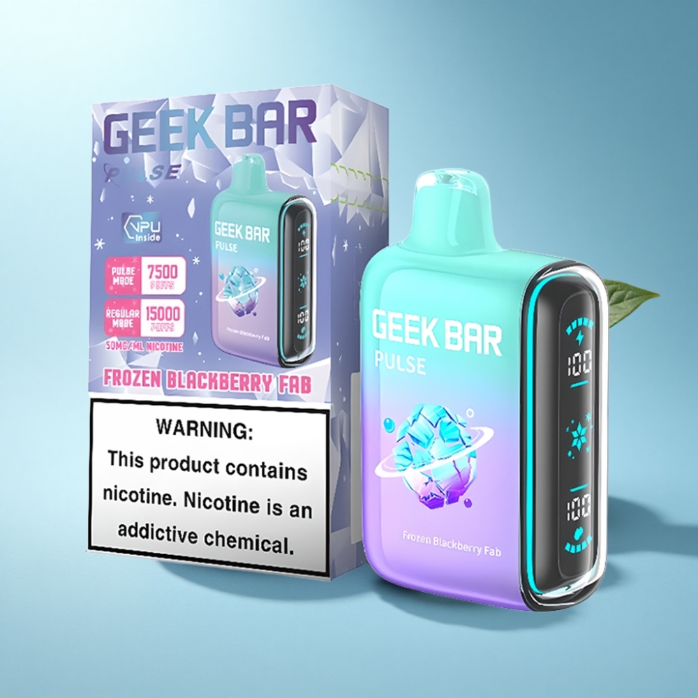 Geek Bar Pulse 15000 Puffs Frozen 16ML 5% USB-C Airflow Disposable Vape