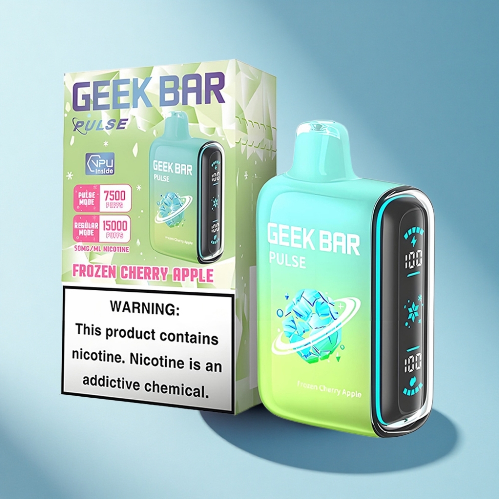 Geek Bar Pulse 15000 Puffs Frozen 16ML 5% USB-C Airflow Disposable Vape
