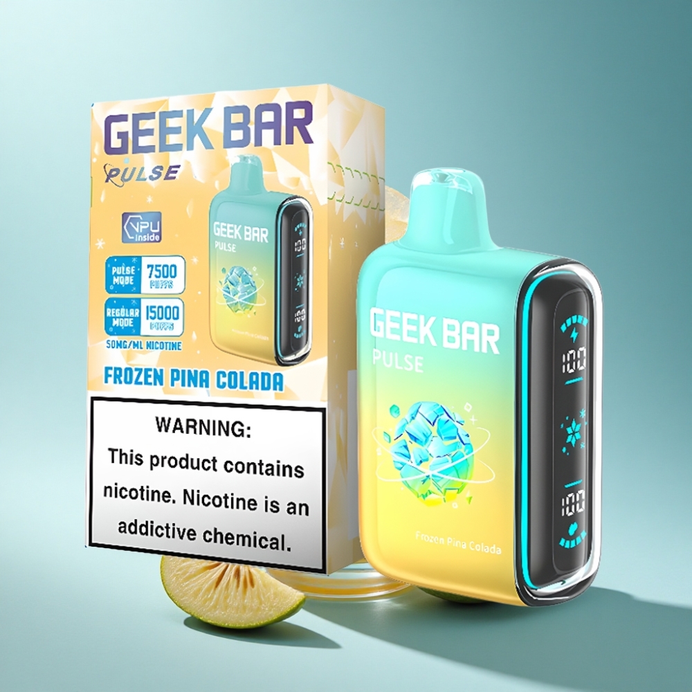 Geek Bar Pulse 15000 Puffs Frozen 16ML 5% USB-C Airflow Disposable Vape