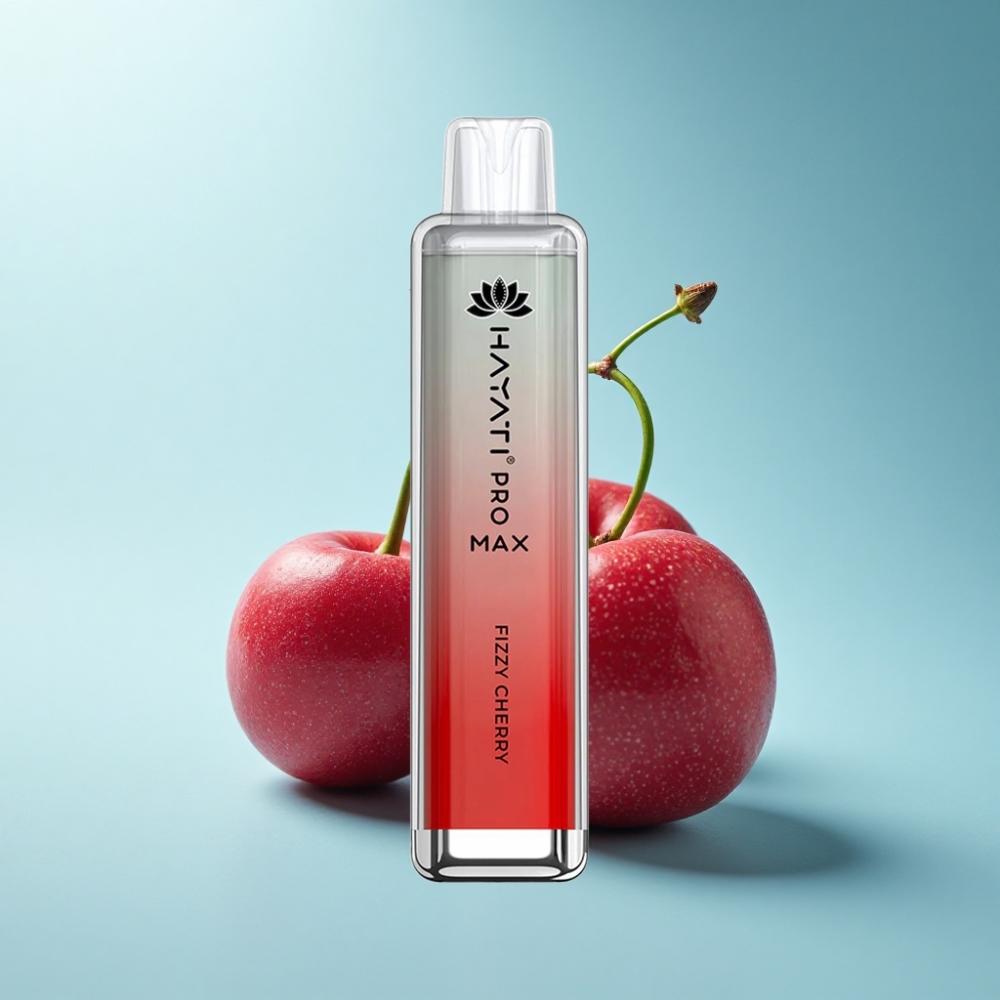 Hayati Pro Max 4000 Puffs Rechargeable Disposable Vape Fizzy Cherry