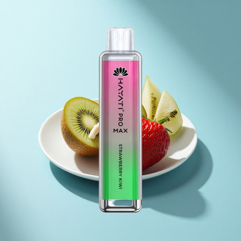 Hayati Pro Max 4000 Puffs Rechargeable Strawberry Kiwi Disposable Vape
