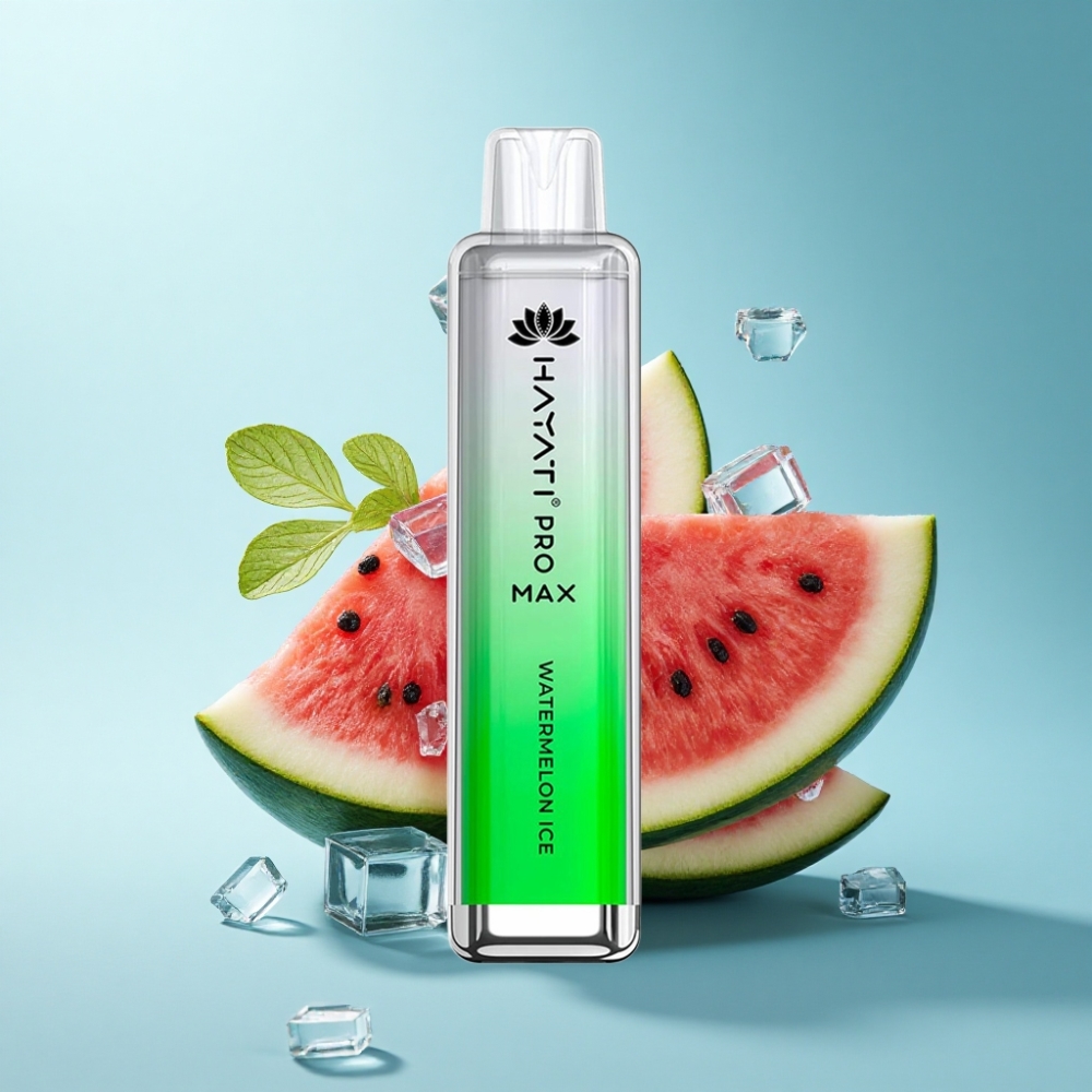 Hayati Pro Max 4000 Puffs Watermelon Ice Disposable Vape Rechargeable 1400mAh
