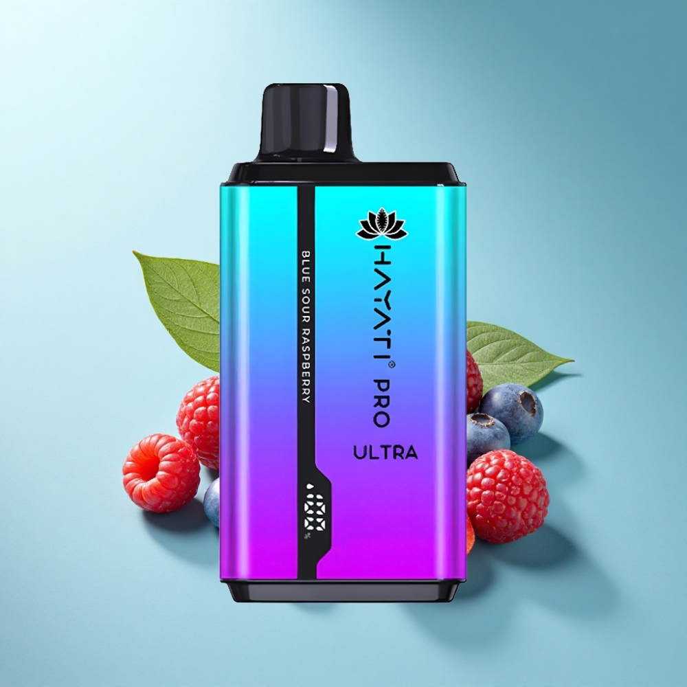 Hayati Pro Ultra 15000 Puffs 24ml 2% Blueberny Straw Menthol