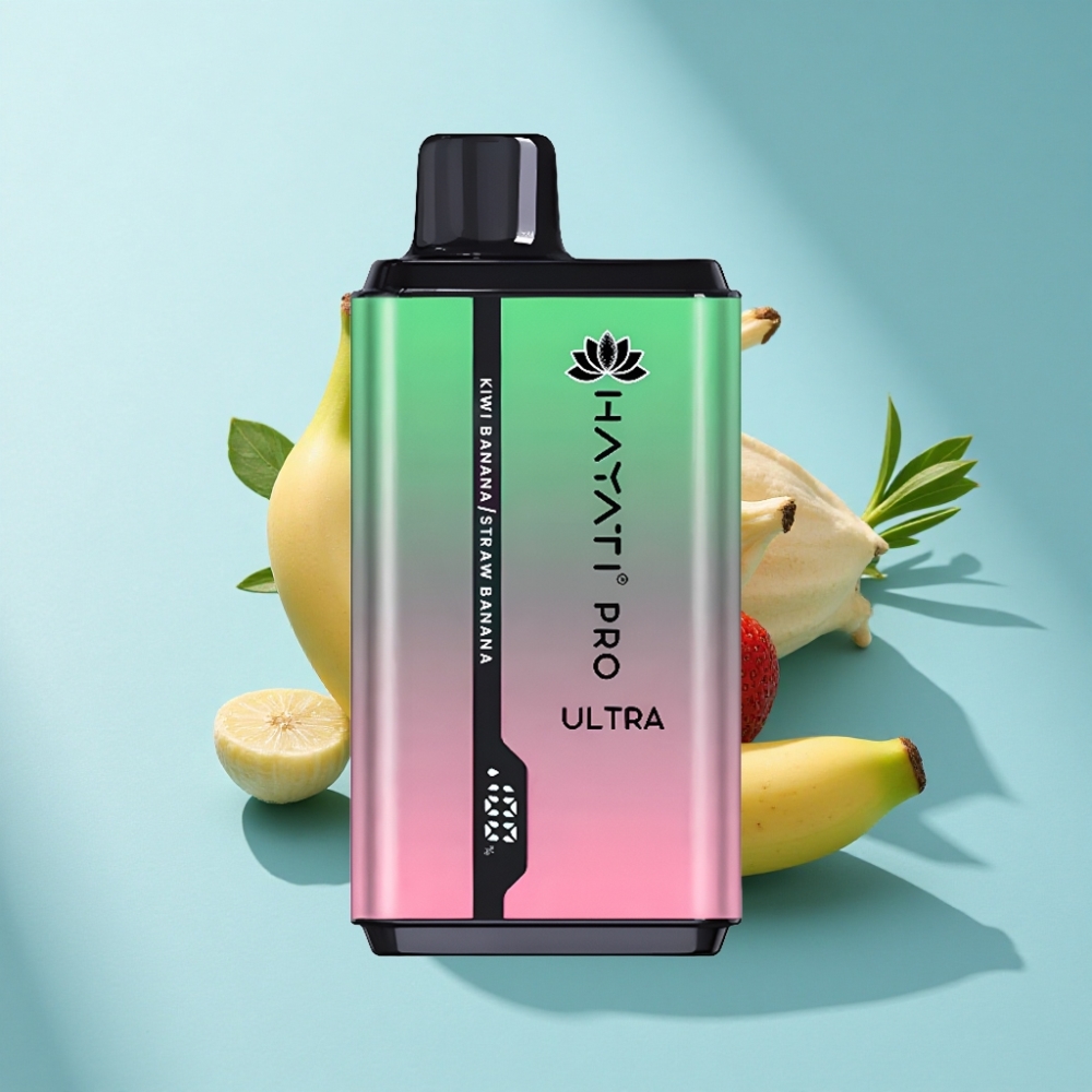 Hayati Pro Ultra 15000 Puffs Kiwi Banana Strawberry 2×12ml 2%