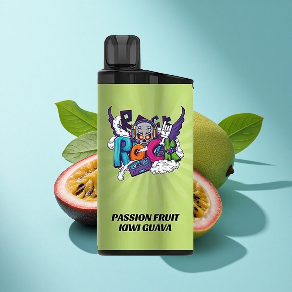 IGET Bar 3500 Puffs 1400mAh Mesh Coil Passion Fruit Kiwi Guava Disposable Vape