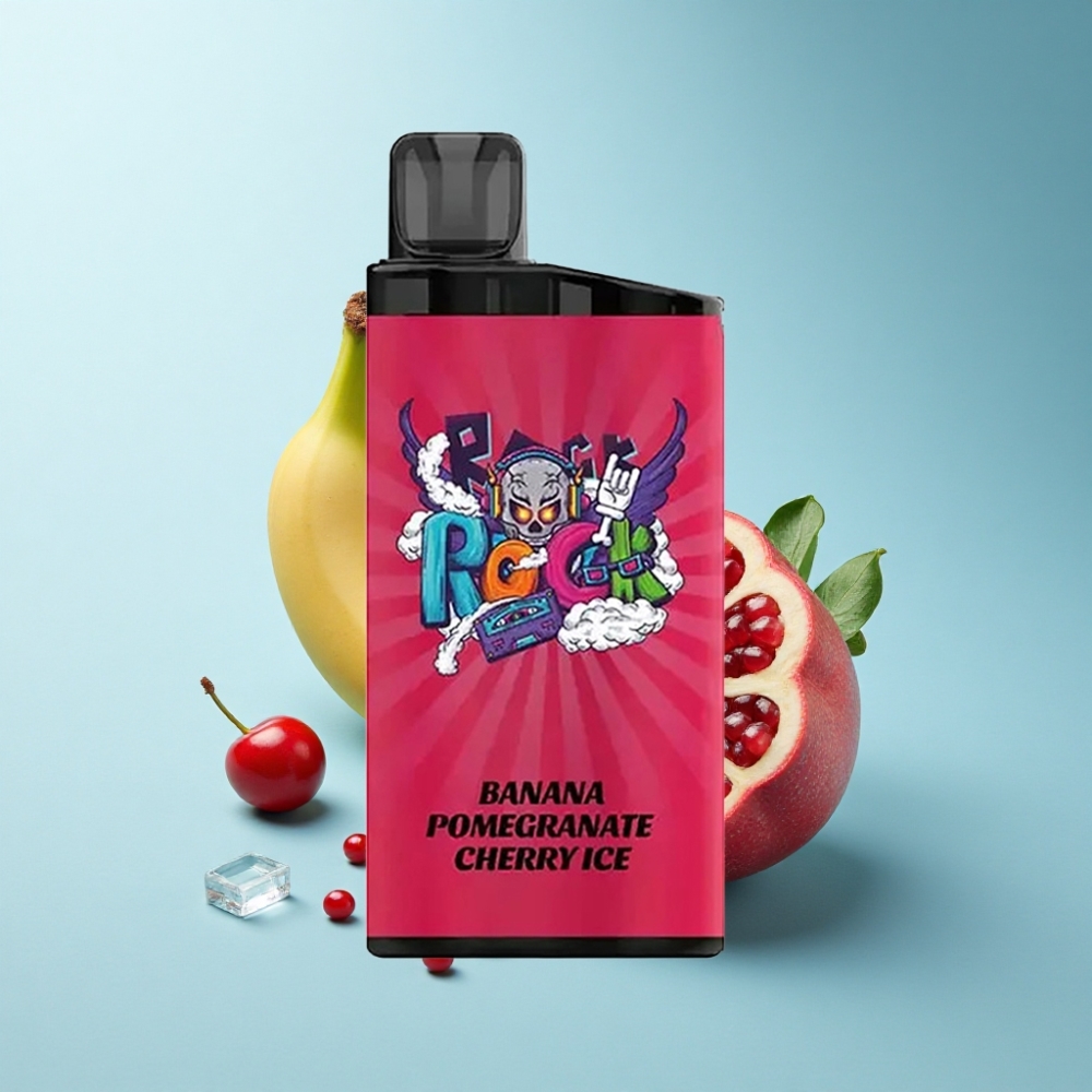 IGET Bar 3500 Puffs Banana Pomegranate Cherry Ice Disposable Vape 1400mAh Mesh Coil