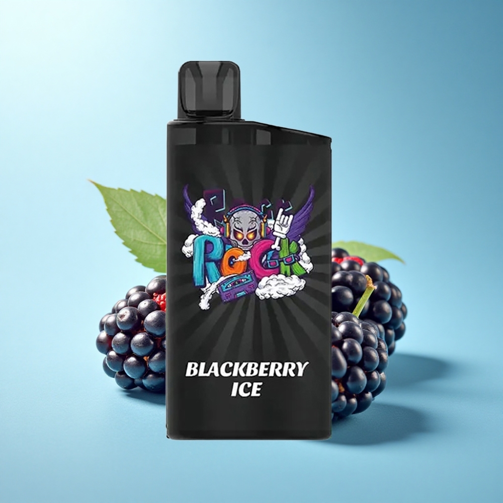 IGET Bar 3500 Puffs Blackberry Ice Disposable Vape with 1.2 Ohm Mesh Coil & 1400mAh Battery