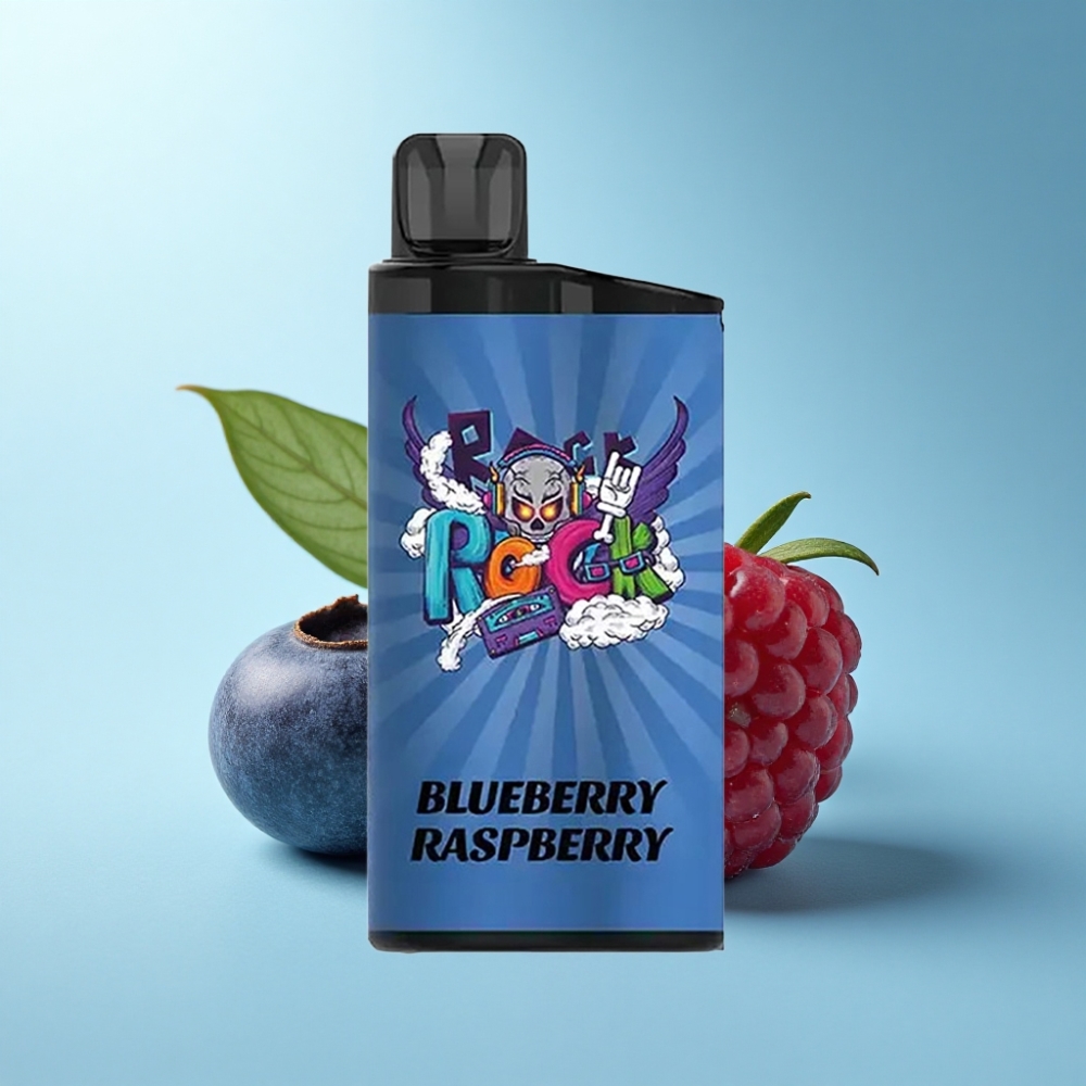 IGET Bar 3500 Puffs Blueberry Raspberry Disposable Vape with 1.2 Ohm Mesh Coil & 1400mAh Battery